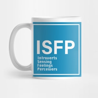 MBTI, ISFP 16 Personalities , blue Mug